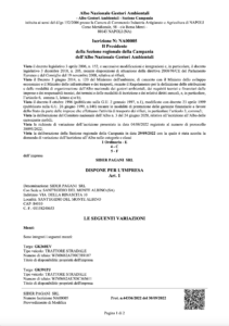 AUTORIZZAZIONI